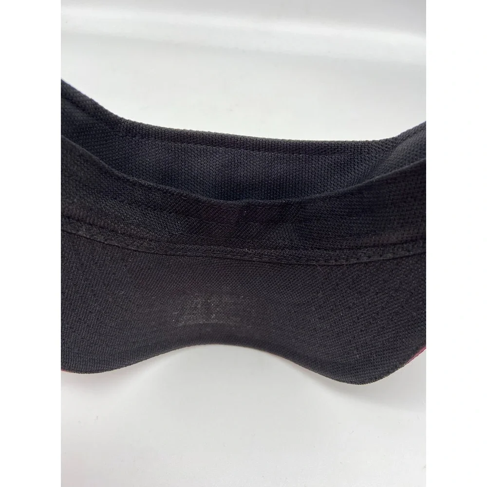 Chick Fil A Visor Hat Strap Back Adjustable‎ Black Work Team Crew Employee